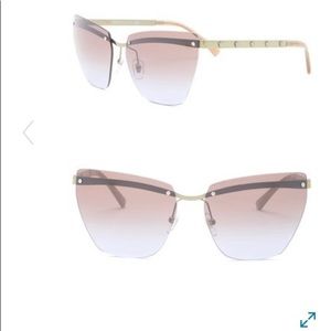 Versace frameless sunglasses